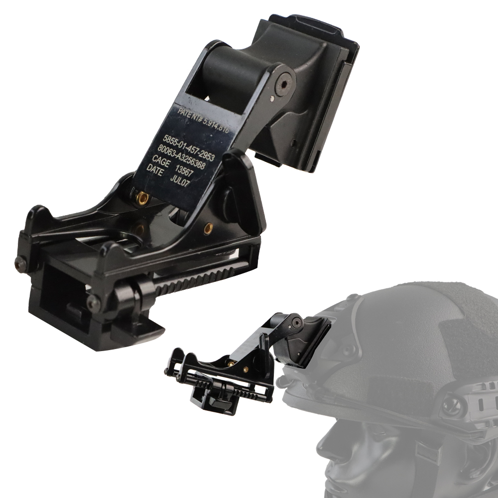 BOOIU 戦術ヘルメットナイトビジョンブラケット NVG PVS-14/PVS-7 高速 MICH ヘルメットマウントアクセサリー軍事戦術機器