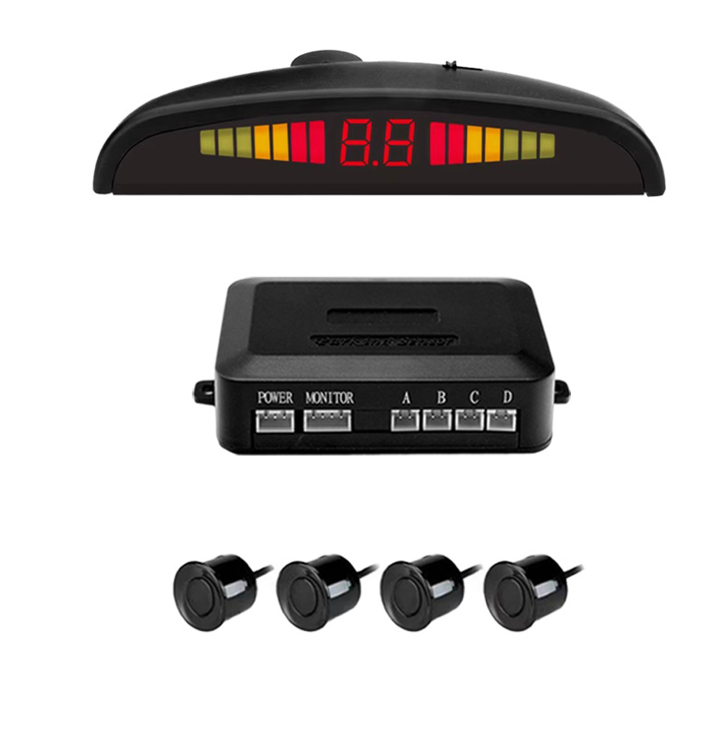 2/4/6/8 プローブ LED パーキングセンサーシステムバックライト Parktronic モニターディスプレイキットバックアップ検出器アシスタント