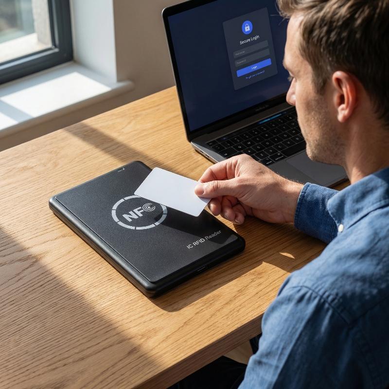 NFC スマートカードリーダーライター USB プログラマー RFID コピー機デュプリケーター カード ID IC デコーダー ドアアクセスシステム
