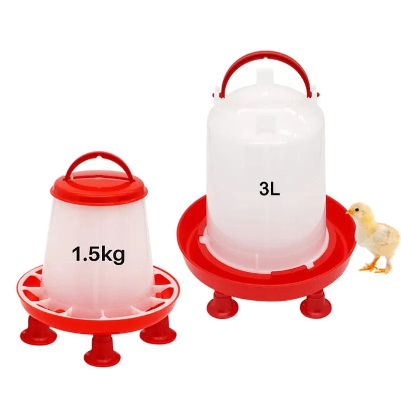 1.5 キロ/3 L 自動鶏家禽給水器バケットフィーダー高品質水バレル酒飲みバケツウズラ飲料ファーム供給