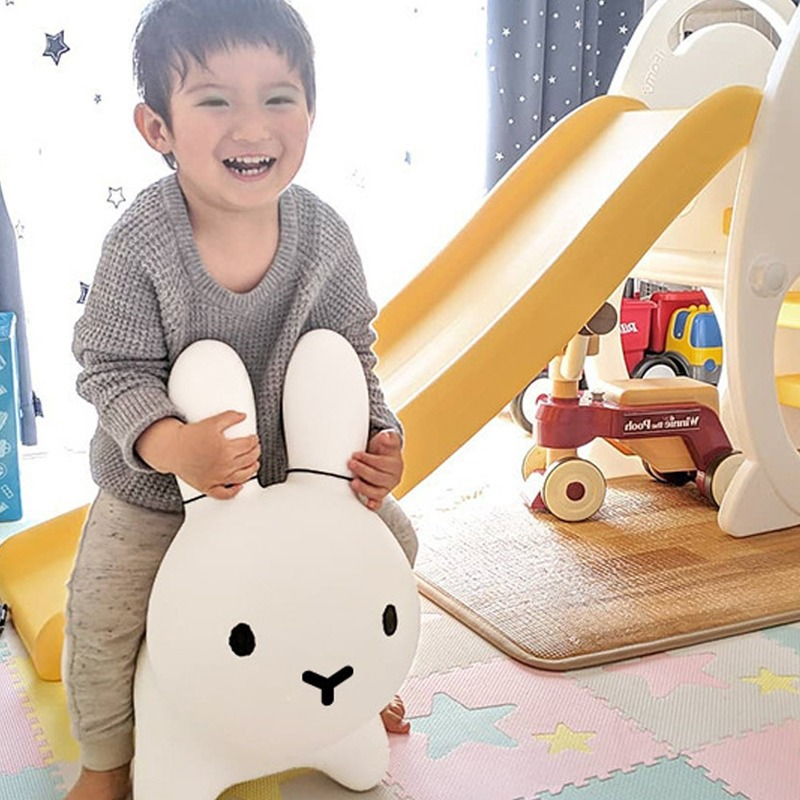 インフレータブルバニーウサギバウンサージャンプ馬のおもちゃ子供動物ホッパーおもちゃ乗用子供赤ちゃんプレイおもちゃ乗用おもちゃ乗用