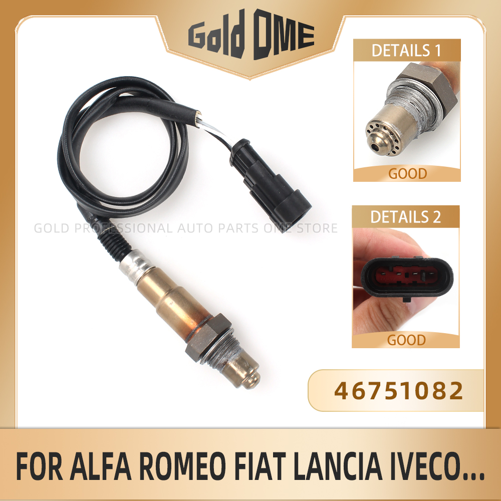 酸素センサーフィアット 500 Bravo Doblo Fiorino Grande Punto Idea Linea Marea Palio Panda Qubo Siena Stilo Strada 46751082