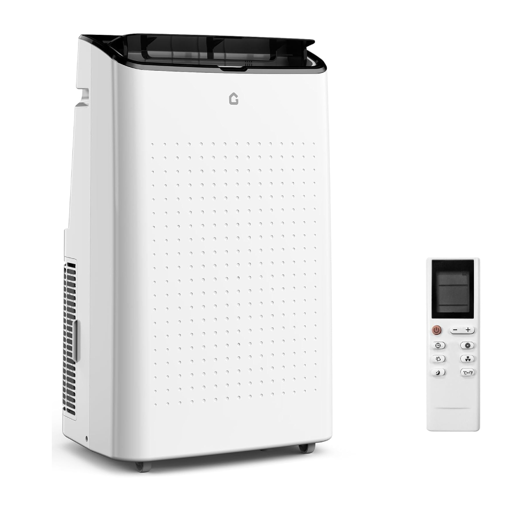ポータブルエアコン、14000 BTUポータブルACユニット、クール/ドライ/ファン/スリープモード、24時間タイマー、ウィンドウキット