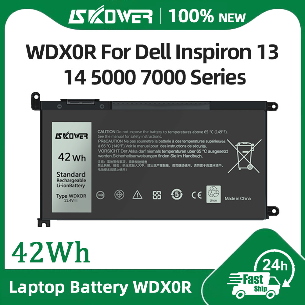 SKOWER 42Wh WDX0R ノートパソコンのバッテリー Dell Vostro 5468 5471 5568 Inspiron 13 5368 5378 5379 7368 5770 7460 7472 5567 5570 5579