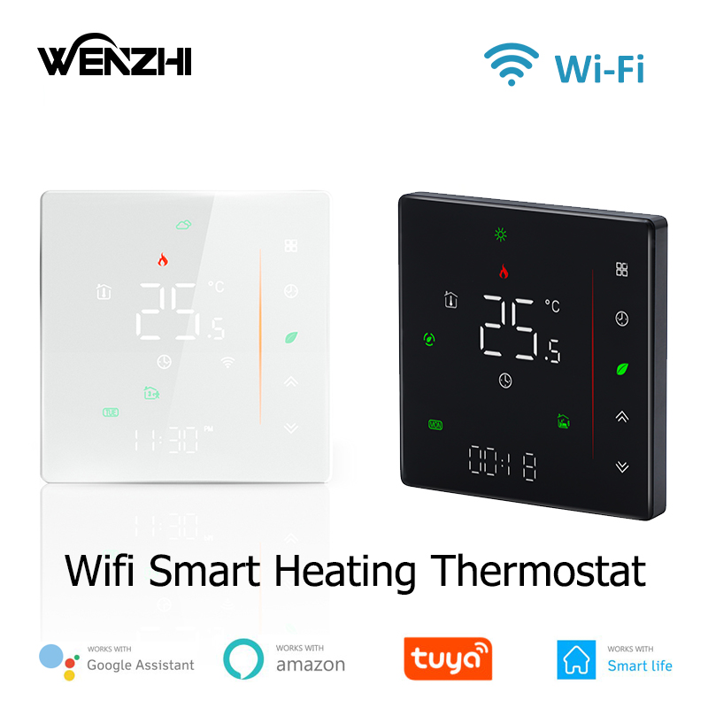 Wifi 暖房サーモスタット暖かい床ガスボイラーデジタル温度コントローラー 220V Tuya スマートライフ Alexa Google ホームアシスタント