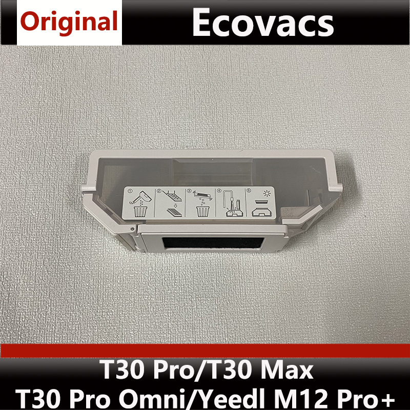 オリジナル Ecovacs T30 Pro Omni 集塵ビン、掃除機 T30 Max ダストビン消耗品、わずかな欠陥あり