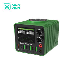 2UUL PC01 200W 出力調整可能デジタル電源 AC 110-240V USB-C QC3.0 PD 5V-20V 10A 出力急速充電器、スマートフォン用 1