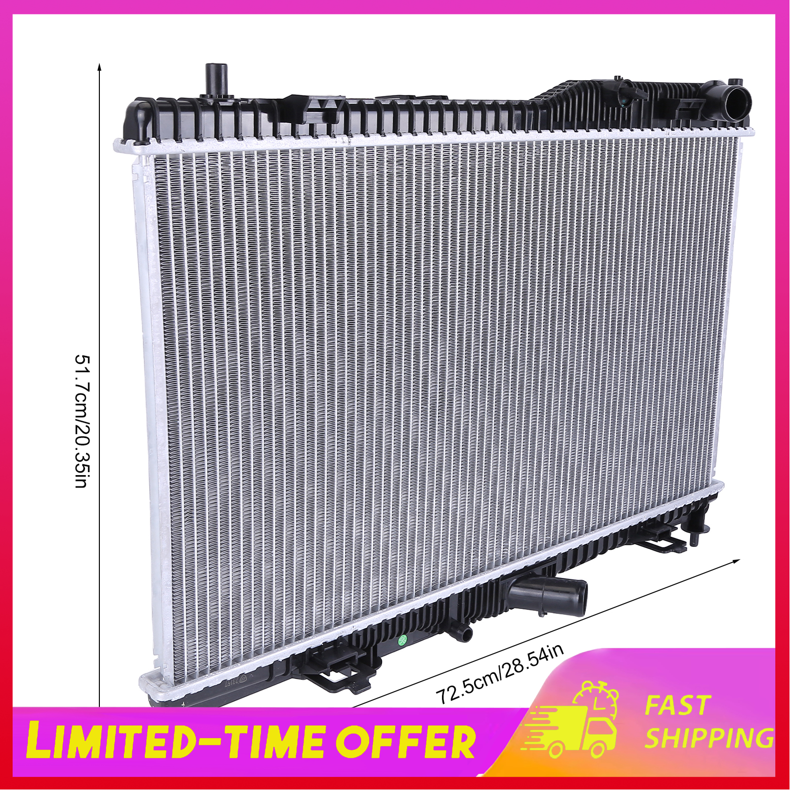 18-22 フォード エコ スポーツ 2.0 リットル L4 ラジエーター 17289989 GN1Z8005D 自動車、部品に適しています。