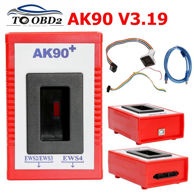 最新 V3.19 AK90 BMW AK90 AK 90 キープログラマーツールすべての BMW EWS AK 90 キーメーカー AK-90 BMW EWS 1995-2005
