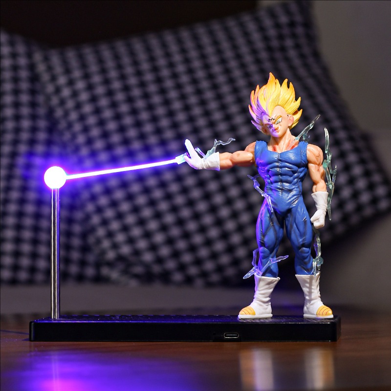 @ベジータ超サイヤ人磁気ナイトライトドラゴンボール Z アニメフィギュア子供クリスマス誕生日ギフト研究悟空アンビエントライト‌