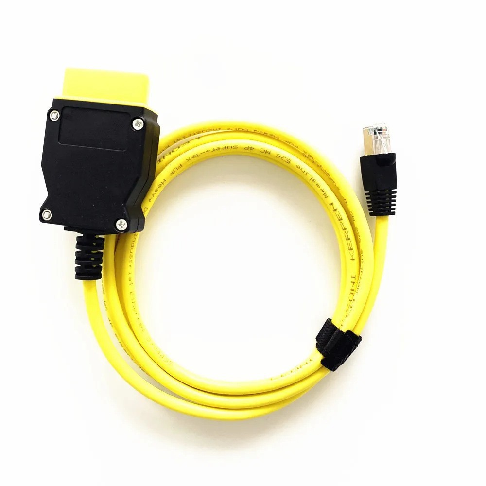ESYS ENET data cable for BMW ENET Ethernet to OBD interface E-SYS ICOM encoding for F series diagnostic cable data OBDII encodin