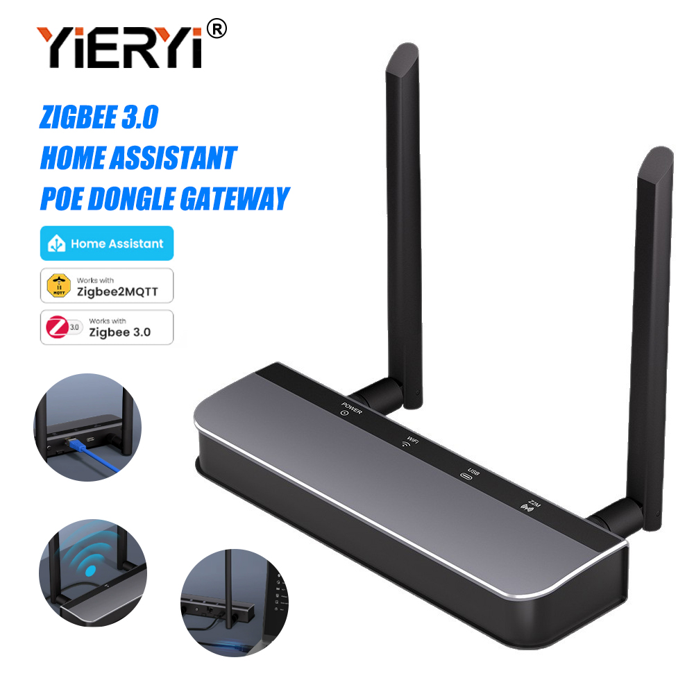 マルチモードスマートゲートウェイ Zigbee 3.0 Bluetooth メッシュハブ 2.4G Wifi アプリリモコン音声制御 Alexa Google ホームで動作します