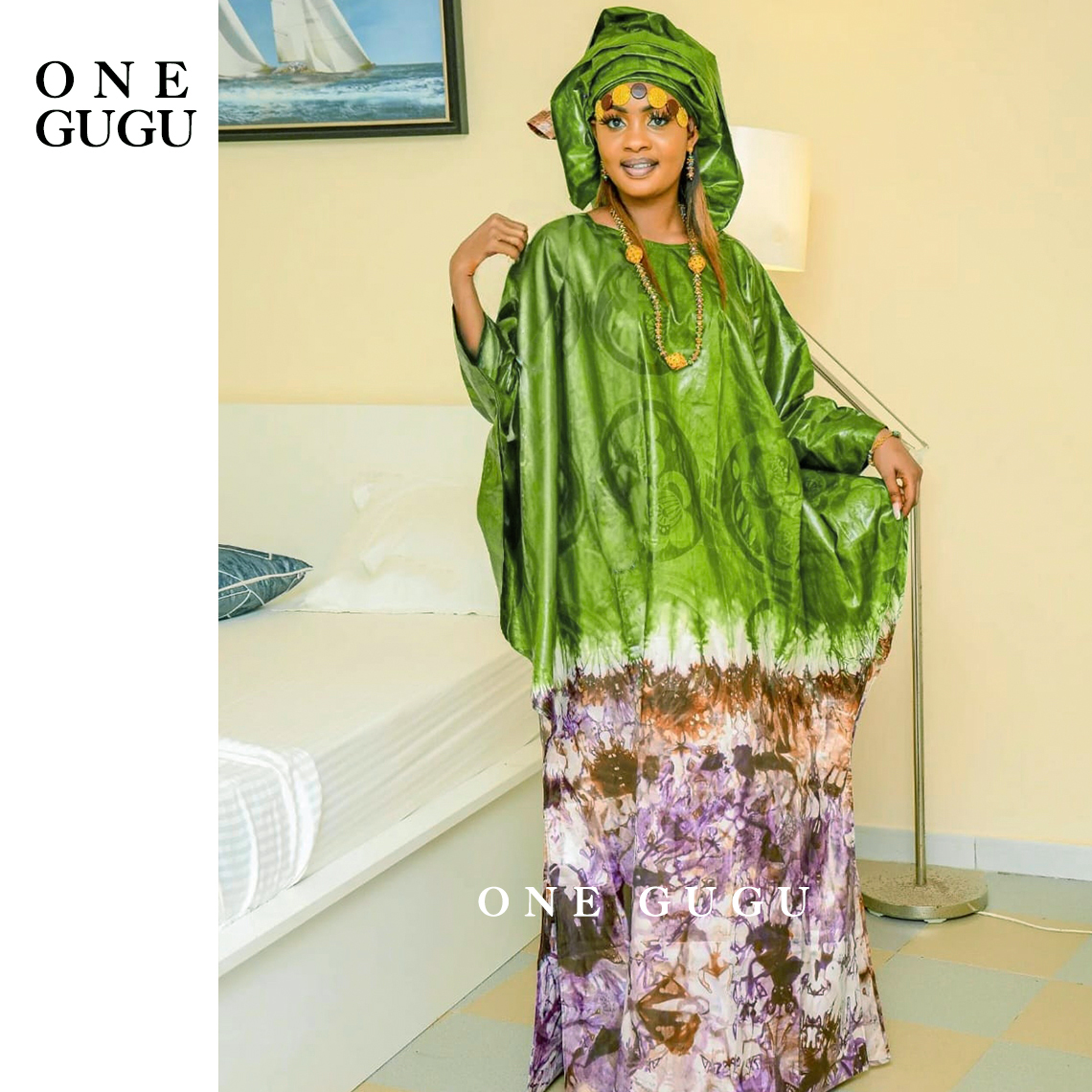 新しいユニークなプリントバザンリッシュ Boubou アフリカの伝統的なウェディングドレス Origianl 香水 Daseki 盆地リッチドレス