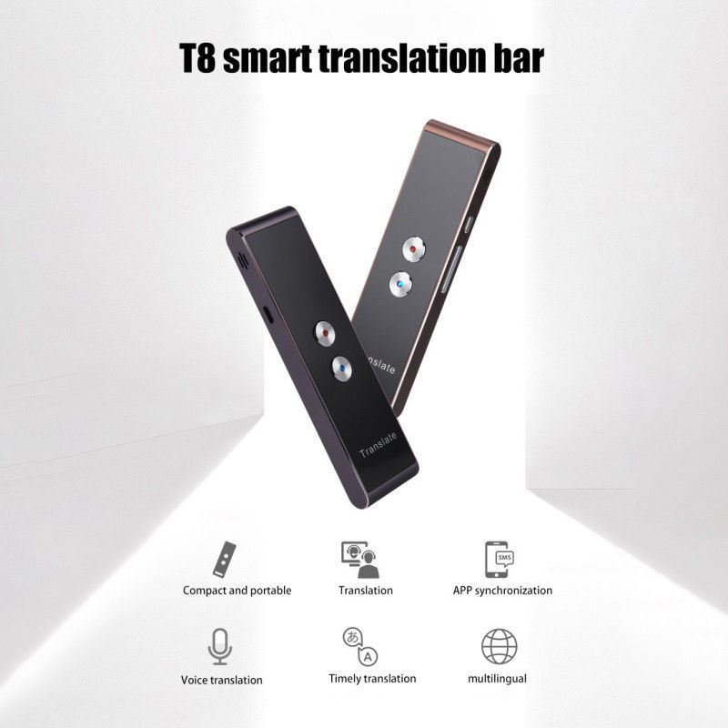 T8 Intelligent Speech Translation Machine Simultaneous Translation Smart Translator 42 Language WIFI Interpreter Tourism