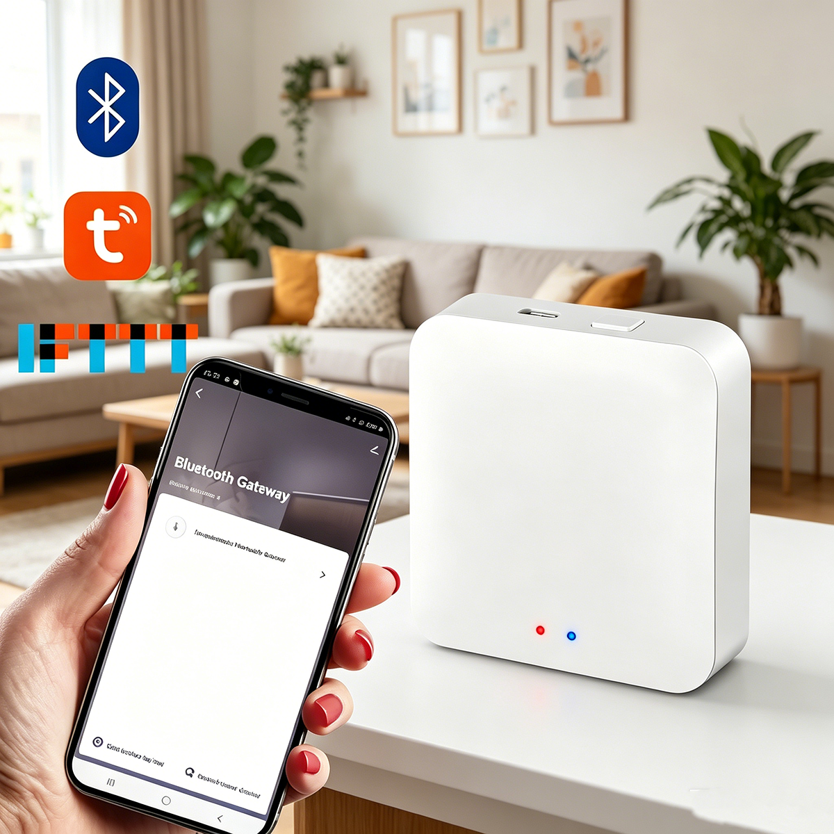Tuya ZigBee マルチモード ゲートウェイ ハブ スマート ホーム WiFi ブリッジ Bluetooth メッシュ スマート ライフ リモコンは Alexa Google アリスで動作します