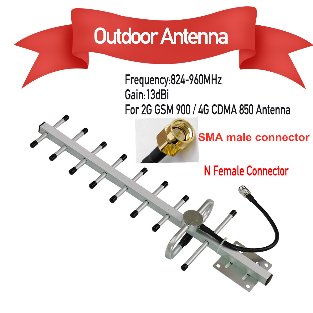 ZQTMAX 13dbi 屋外八木アンテナ 9 ユニット 806-960MHz 2G 4G リピータ GSM CDMA 信号ブースター 850 900 バンド N メス在庫あり