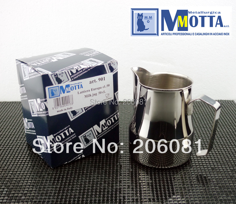 Motta Professional Europa Milk Pitcher /Motta Europa Milk Foaming Jug/stainless steel milk jar
