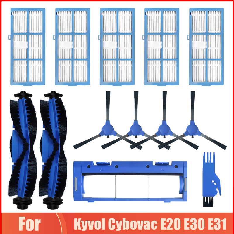 Kyvol Cybovac E20 E30 E31 ロボット掃除機アクセサリーローラーブラシカバーサイドブラシ Hepa フィルター部品の交換