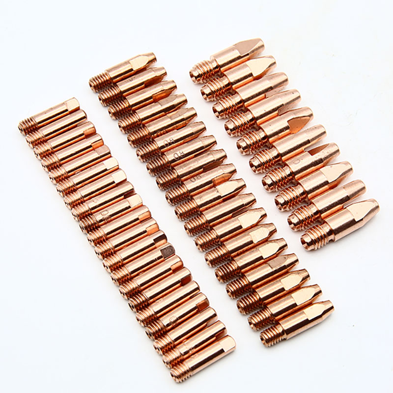 20 個の銅 MIG/MAG 溶接コンタクトチップ溶接トーチ消耗品 15AK 24KD 36KD 用