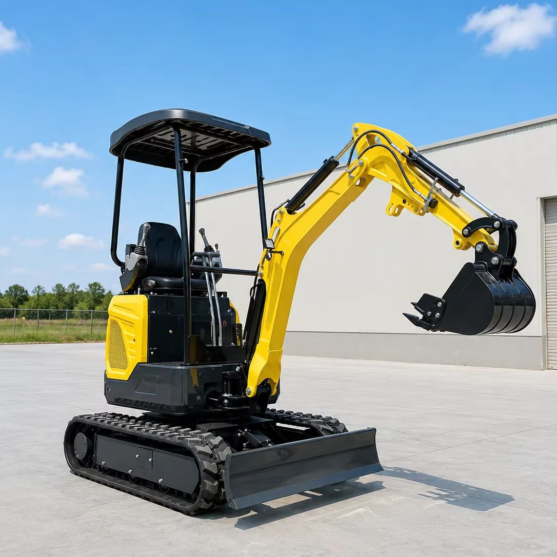 カスタマイズされたCE承認のミニ掘削機1.8トンコンパクトクローラーディガー油圧機械