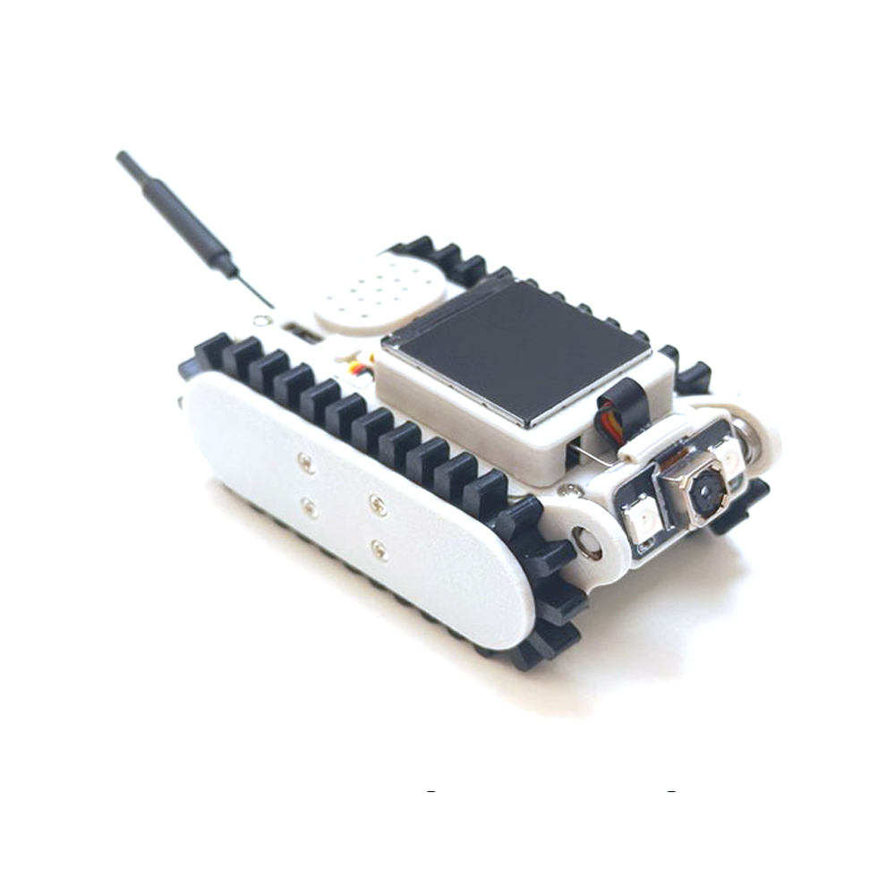 RC タンクパイプライン検査ワイヤレスビデオロボット穴偵察車移動カメラ ESP32 スキャンコードネットワーキング APP プログラム