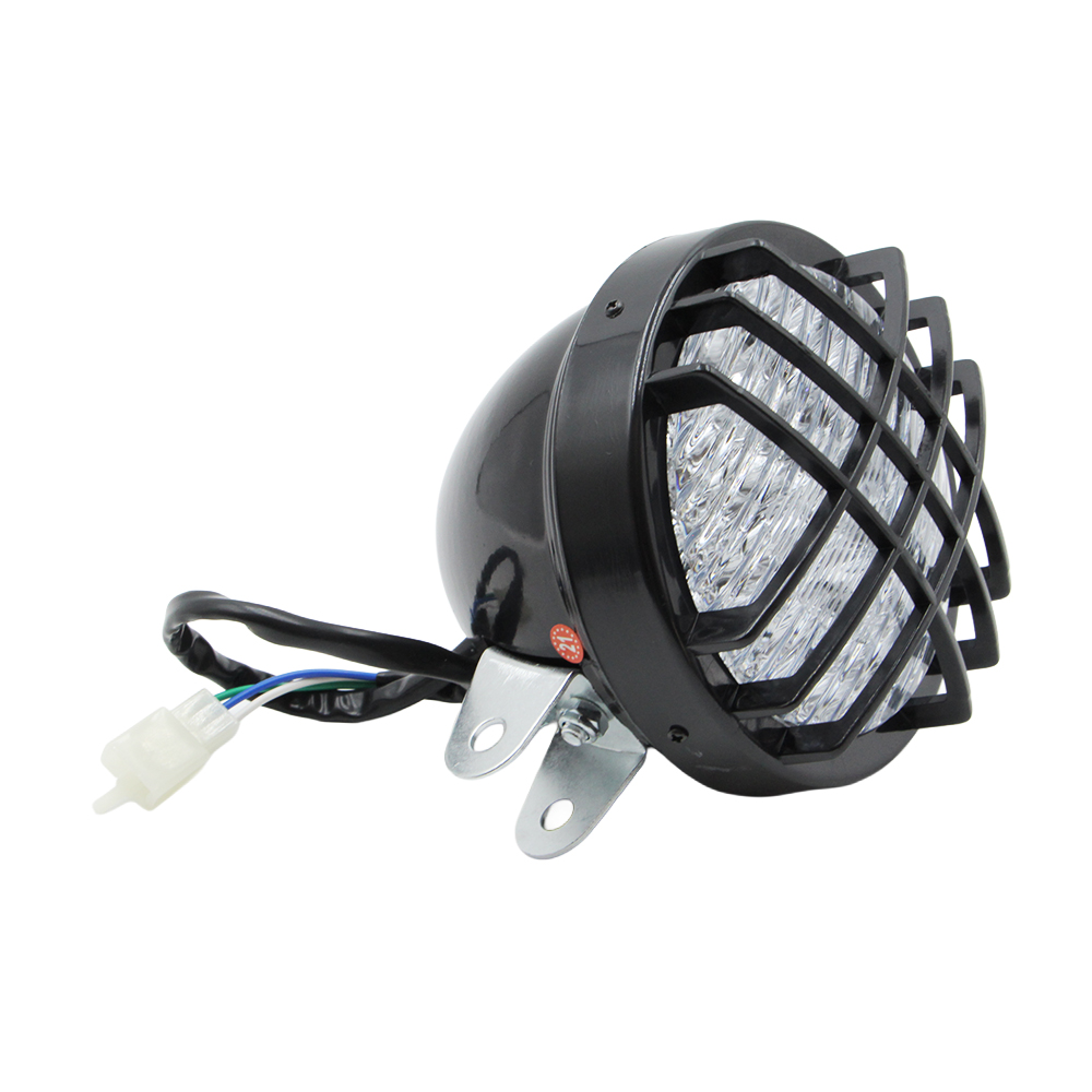 12V LED フロントヘッドライトランプヘッドライト 70/110/125/150/150cc 4 輪クワッドダートバイク ATV 砂丘バギーヤマハバンシー用