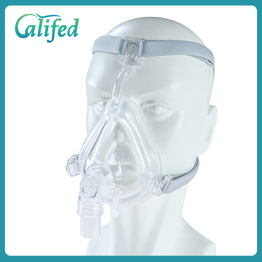 Califed CPAP マスクフルフェイス鼻マスク人工呼吸器睡眠時無呼吸いびき CPAP BIPAP 医療空気呼吸