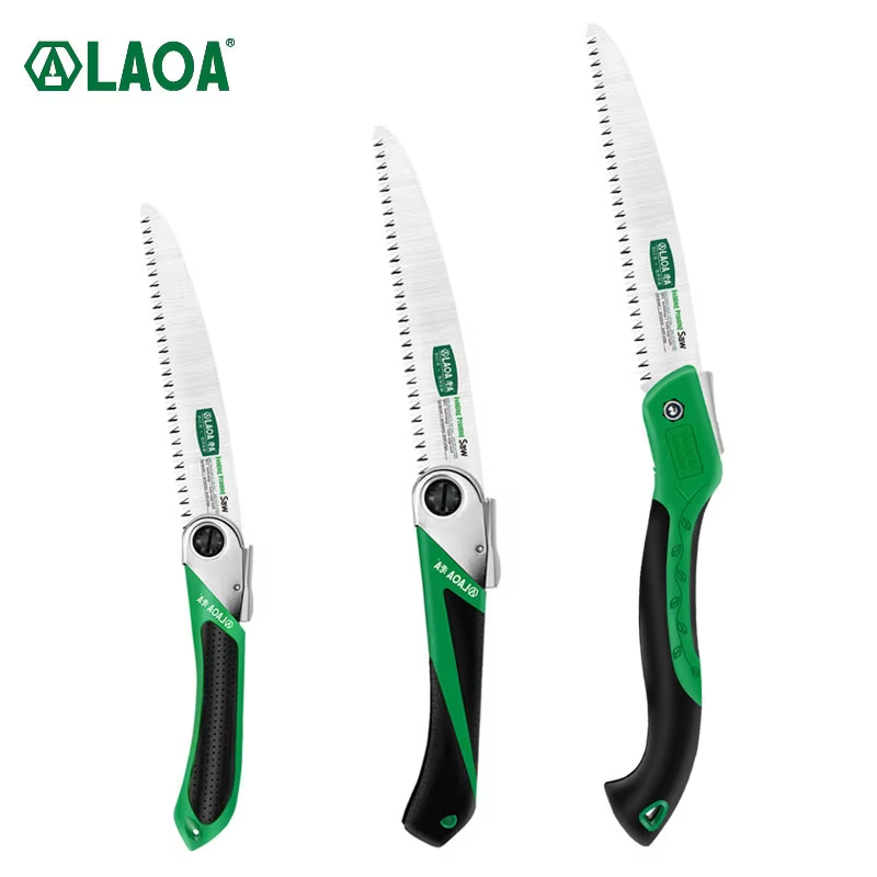 LAOA SK5 鋭い歯折りたたみ式庭剪定鋸多機能ハンド剪定ばさみガーデニングキャンプ木工切削工具