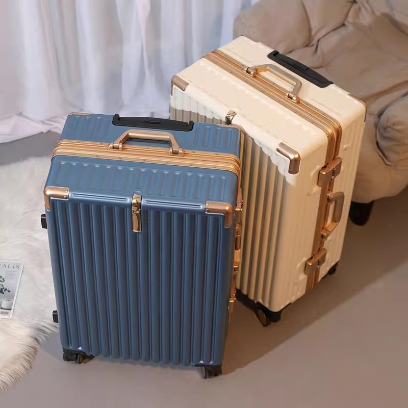 20/24/28 インチアルミフレームスーツケース荷物丈夫で傷つきにくいスーツケース TSA ロック荷物