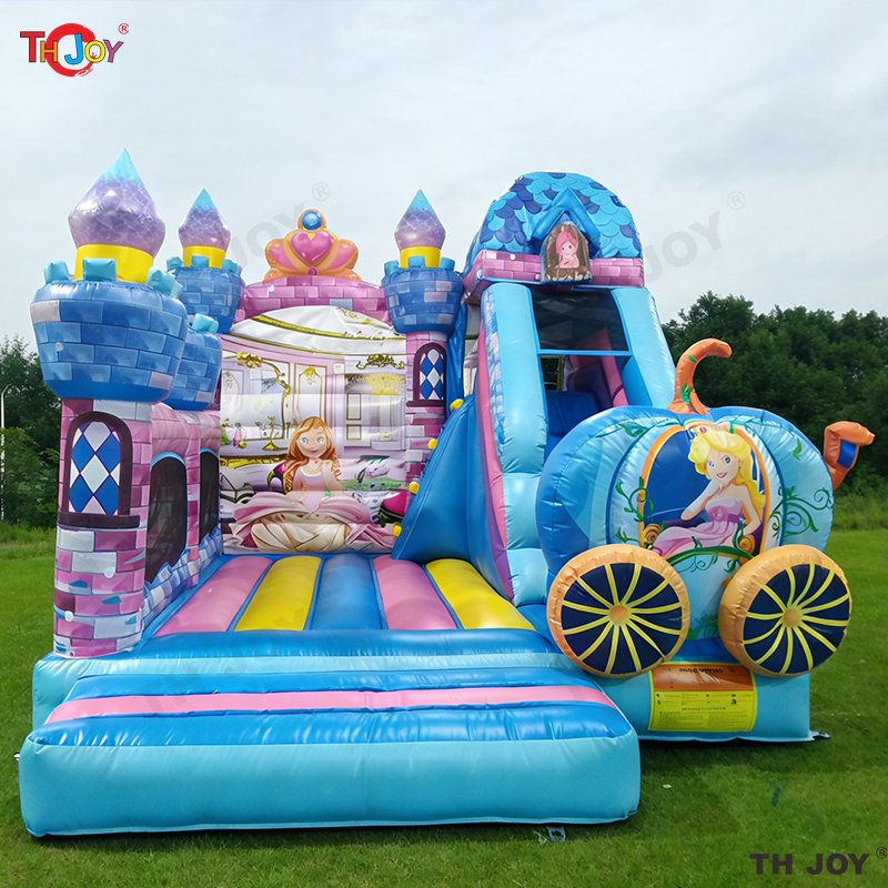 5x4m 新デザインプリンセスインフレータブルバウンサーキッズジャンプバウンスハウス