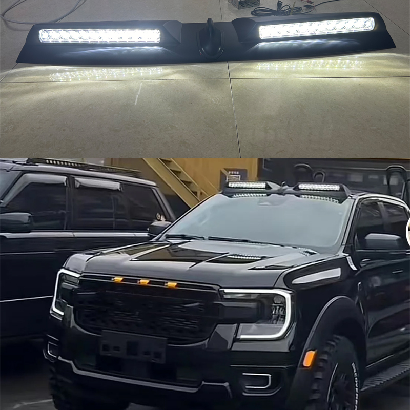 オートアクセサリールーフドームライトレンジャー T6 T7 T8 T9 Wildtrack Xl Xlt 限定 2022 2023 2024 2025 ルーフカバー Led ライトバー