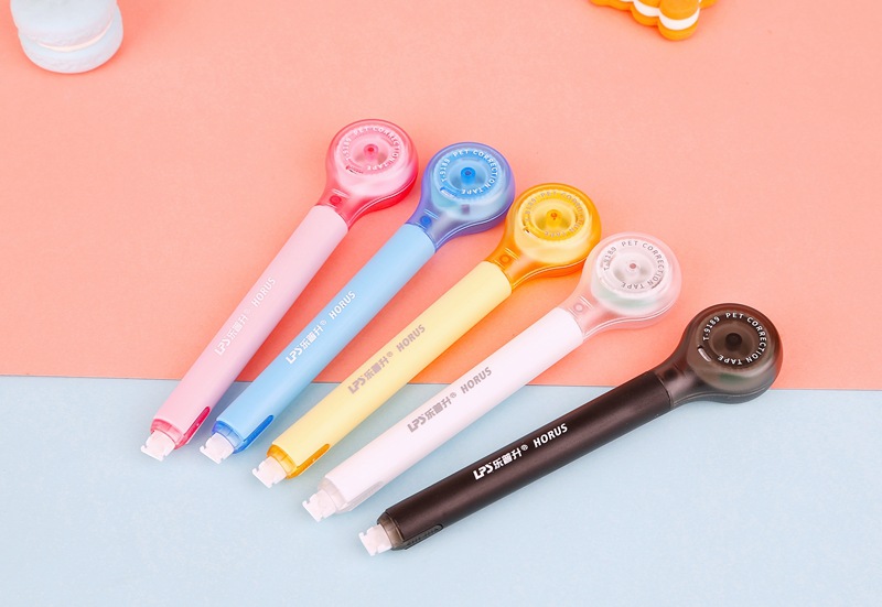かわいいペン型修正テープ 高品質筆記具風修正テープ ペン