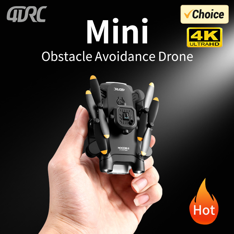 4DRC V30 ミニドローン 4K HD デュアルカメラ WIFI FPV ドローンプロフェッショナル 5 面障害物回避ドローン RC ヘリコプターおもちゃギフト