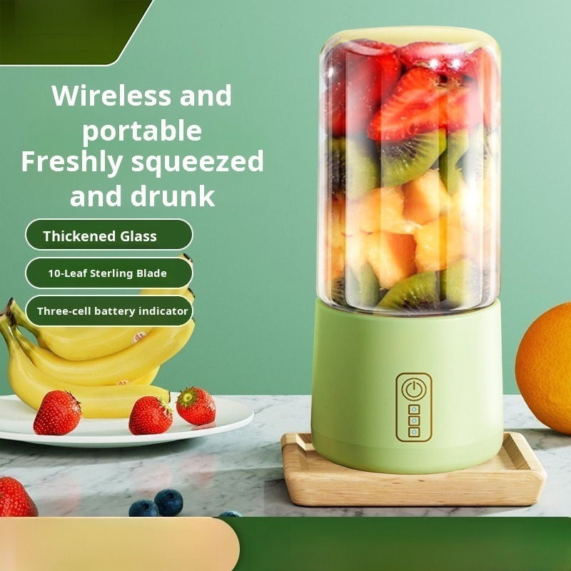 ポータブルジューサー電気ジューサーブレンダー Usb ミニフルーツミキサークラッシュアイスジューサー屋外 Rechargea 電気フルーツジュースマシン
