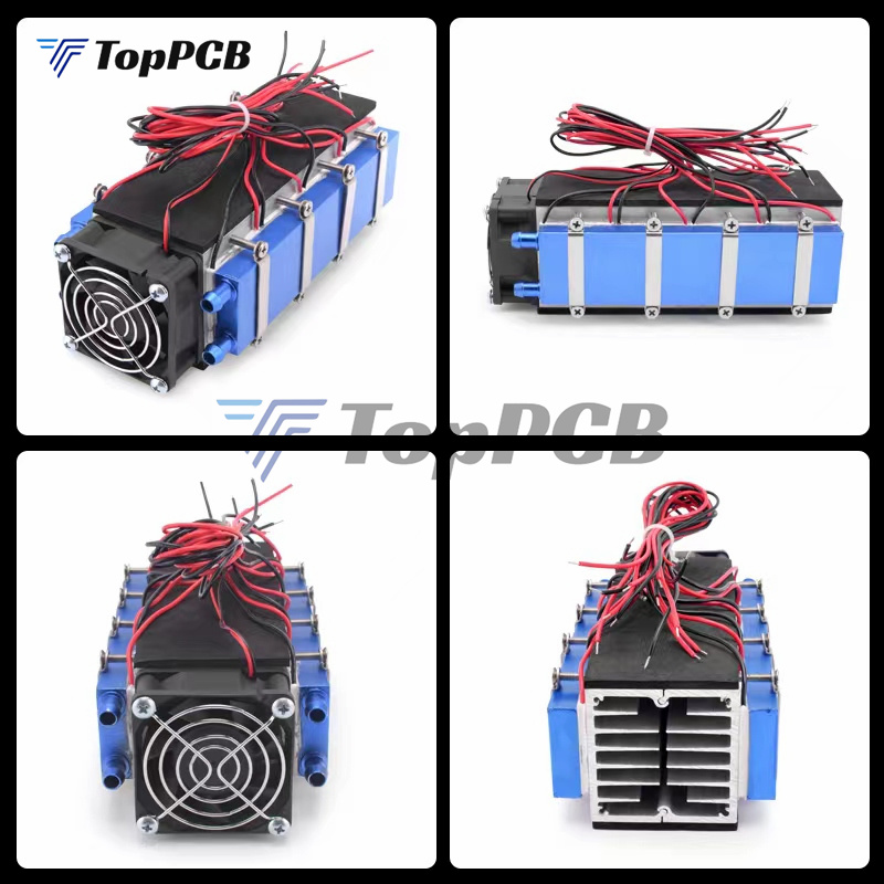 DC 12V 576W 熱電ペルチェクーラー半導体エアコン冷却システム冷凍水族館水冷