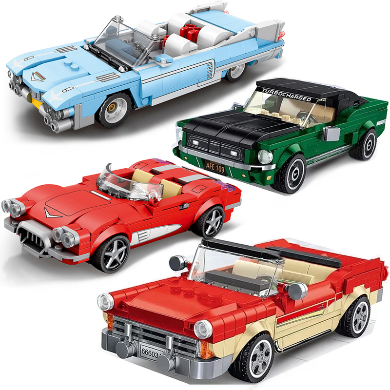 市有名なスピードテクニカルスポーツカーチャンピオンスーパーカーモデルアセンブリビルディングブロッククラシック Moc 車両レンガ男の子のおもちゃギフト