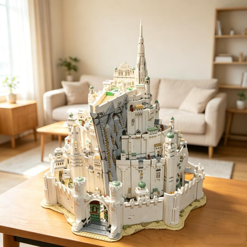 8278 個ミナスティリスヨーロッパビルディングブロックセット建築モジュラーアセンブリモデルレンガクリエイティブおもちゃ大人のギフト