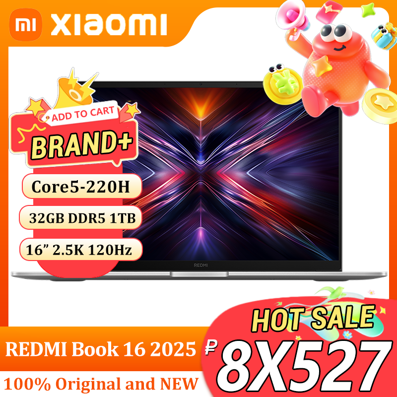 Xiaomi REDMI Book 16 2025 C5-220H 16 512GB/32G 1TB 16インチ 2.5K 120Hz スクリーン