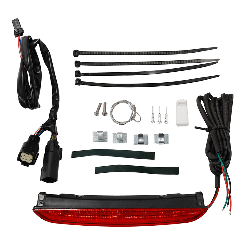 オートバイの荷物ラックテール LED ライトハーレーツーリングロードグライドロードキングエレクトラグライドストリートグライド 2014-2023 18