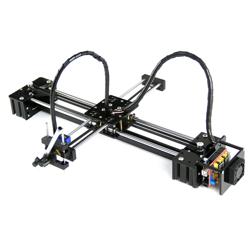 DIY LY Drawbot ペン描画ロボットマシンレタリング Corexy XY プロッターロボット描画書き込み CNC V3 シールド描画おもちゃ