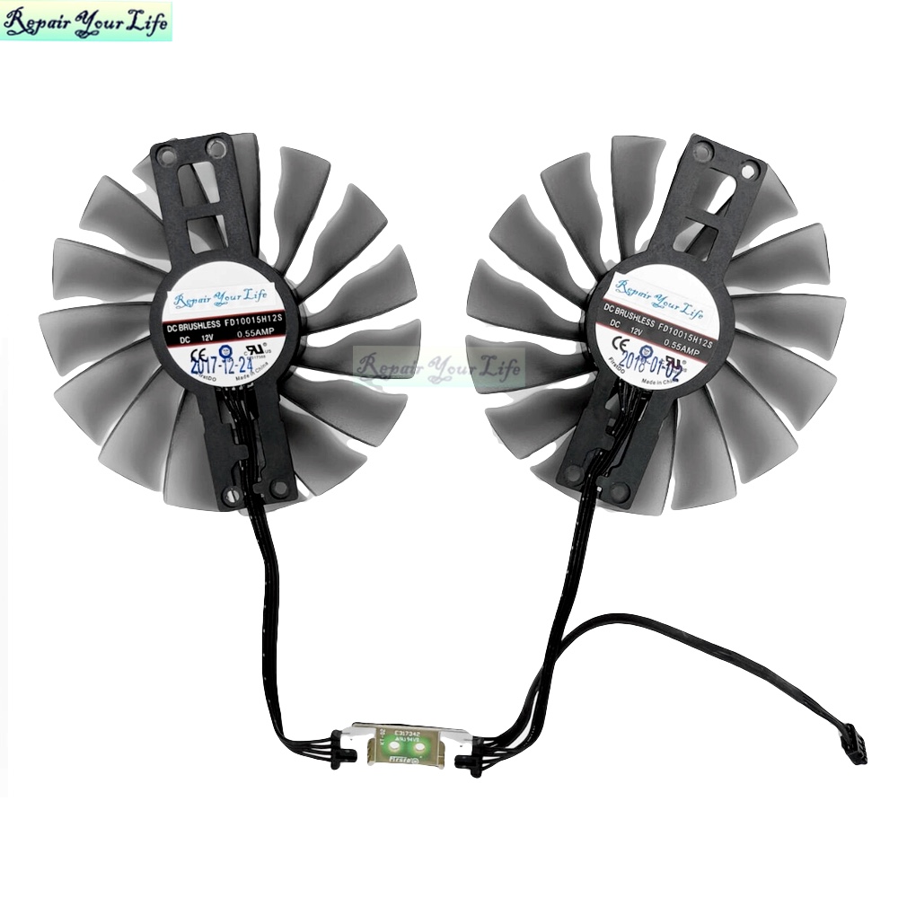 95mm FD10015H12S GAA8S2U VGA/GPUビデオカードファン（Palit EMTek GTX1080Ti GTX 1080Ti JetStreamコンピューター冷却ファン）新品
