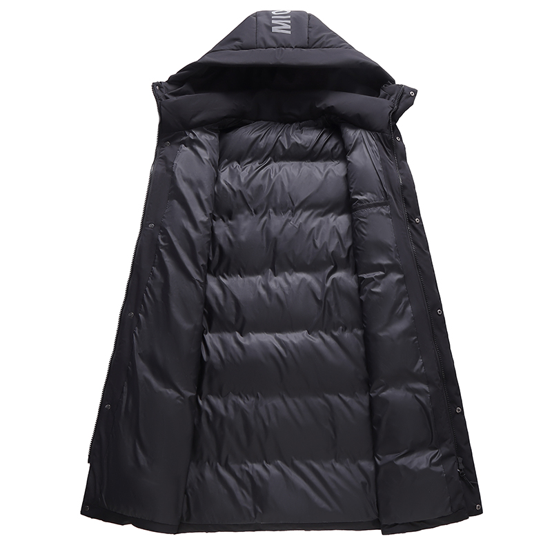 屋外高品質ハイキングキャンプファッション防風通気性ロングフェザージャケット快適で暖かく多用途なダウンジャケット