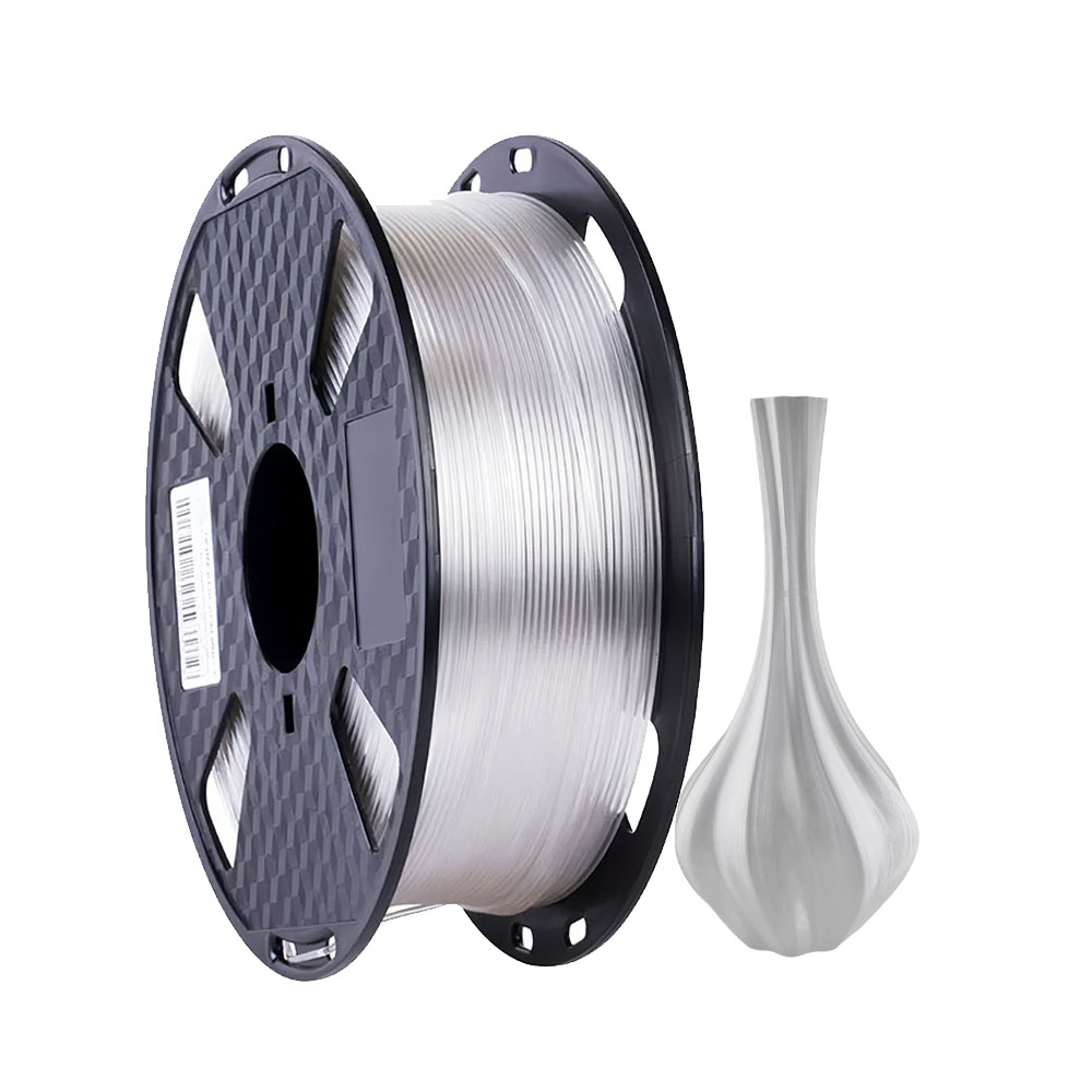 CC3D 透明 PETG フィラメント 1.75 ミリメートル 1 キロ 3D プリンタフィラメント 2.2LBS PETG プラスチックワイヤー 3D 印刷材料クリア PETG フィラメント
