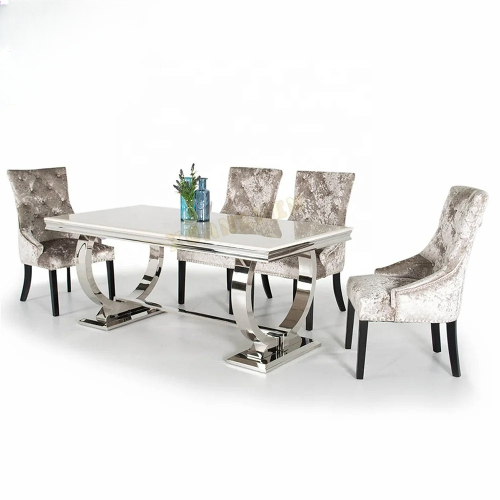 # Dining Room Furniture  Modern Dining Table Set 6 Seater Nordic Restaurant