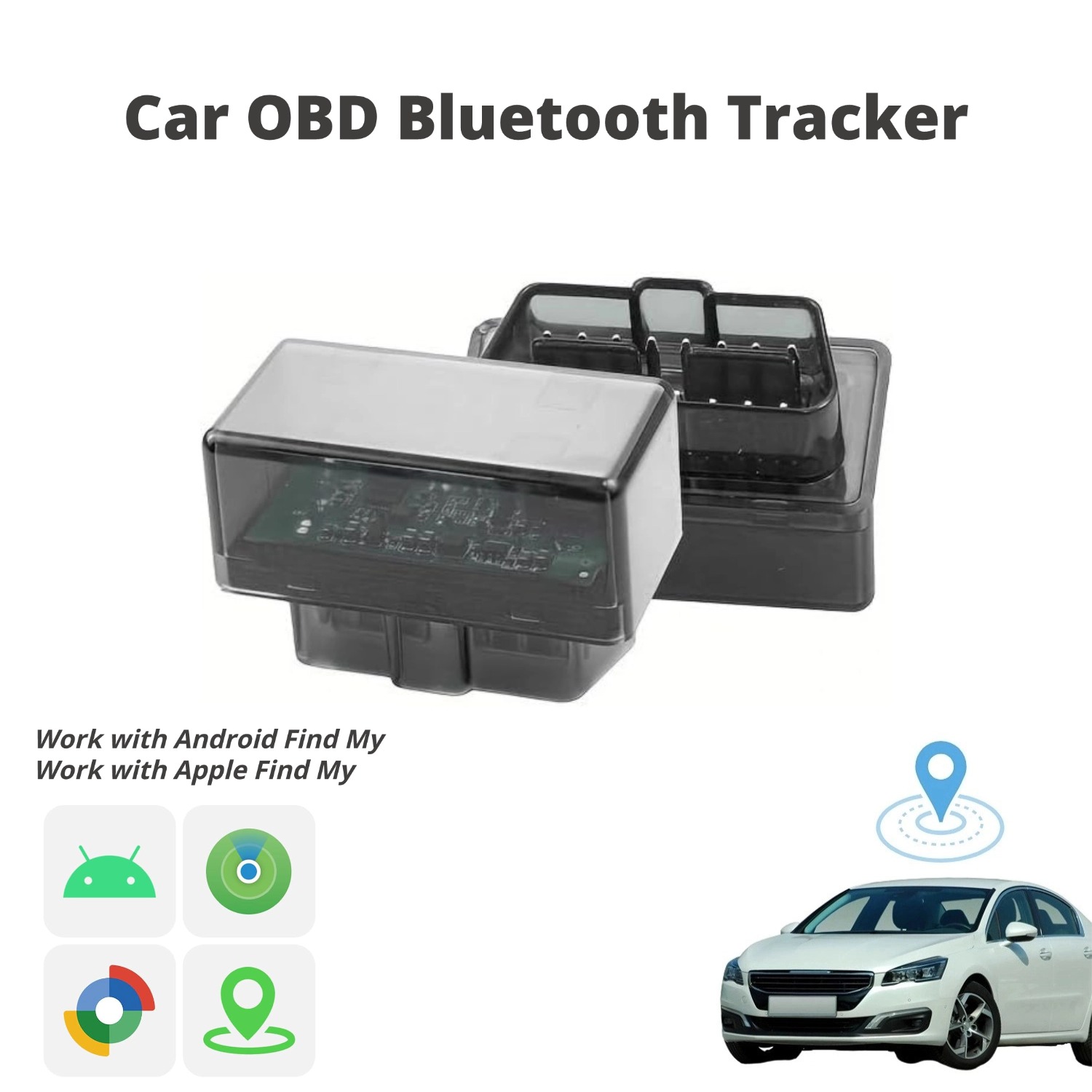 車用ミニ GPS トラッカー iOS 用 OBD2 GPS ロケーター