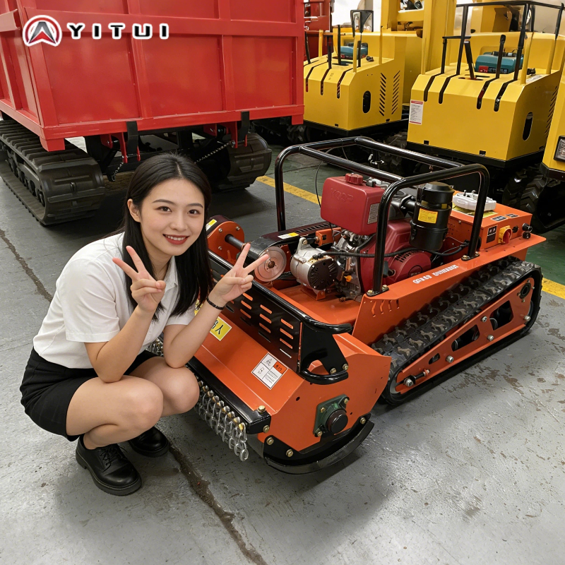 2026 ホット販売高品質カスタマイズされたリモートコントロール芝刈り機 CE EPA 認定スマート RC 草カッターガーデンファーム