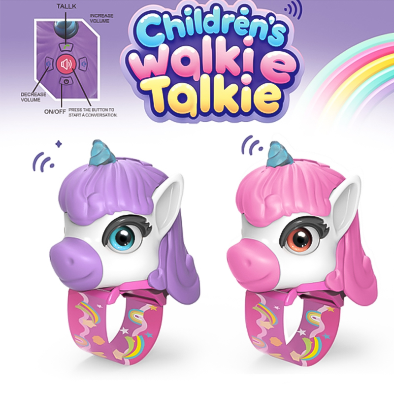 Unicorn ウォッチ トランシーバー、屋外で 1 対 1 の通話を行うためのワイヤレス親子双方向通信デバイス
