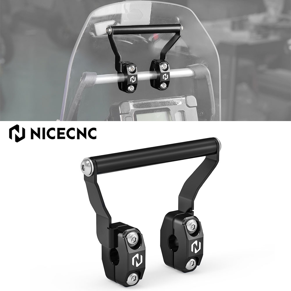 NICECNC ヤマハ Tenere 700 2019-2024 ナビゲーション GPS マウントブラケットアプリリアトゥアレグ 660 2022-2024 Tenere 700 アクセサリー