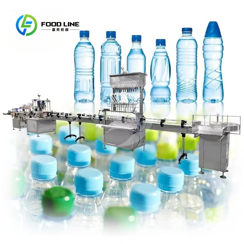 Custom 16 Oz Water Bottling Machine Full Automatic Small Carbonated Drink Liquid Bottle Filling Equipment For Beverage Plant Use