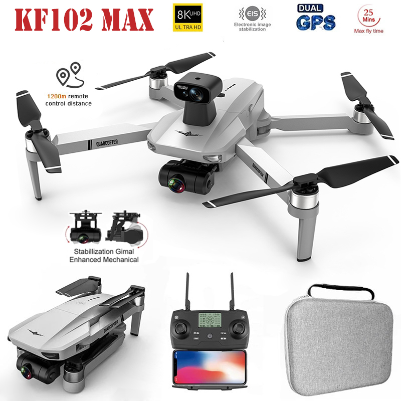KF102/KF102 MAX EIS RC ドローン GPS 5G 4K HD カメラ障害物回避ブラシレス折りたたみ式 WiFi FPV プロ RC クワッドコプターおもちゃ